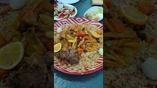 the best rice pilav in Samarkand, Uzbekistan