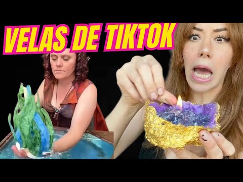 VELAS DE TIKTOK! GEODA! FANTASÍA MARINA! VELA HORNEADA!
