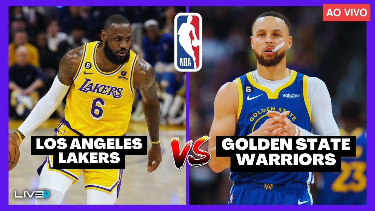 NBA AO VIVO - LOS ANGELES LAKERS x GOLDEN STATE WARRIORS l Lebron