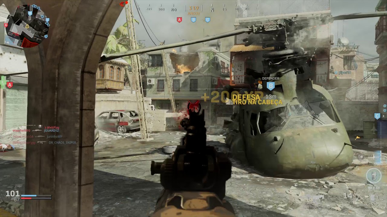 Call of Duty® Modern Warfare® Crash de Scar YouTube