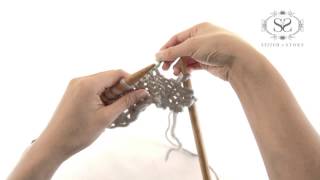 HOW TO CREATE A CABLE STITCH - KNITTING TUTORIAL
