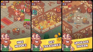 Heroes Tavern: Idle Pub Tycoon Gameplay Video for Android Mobile screenshot 5