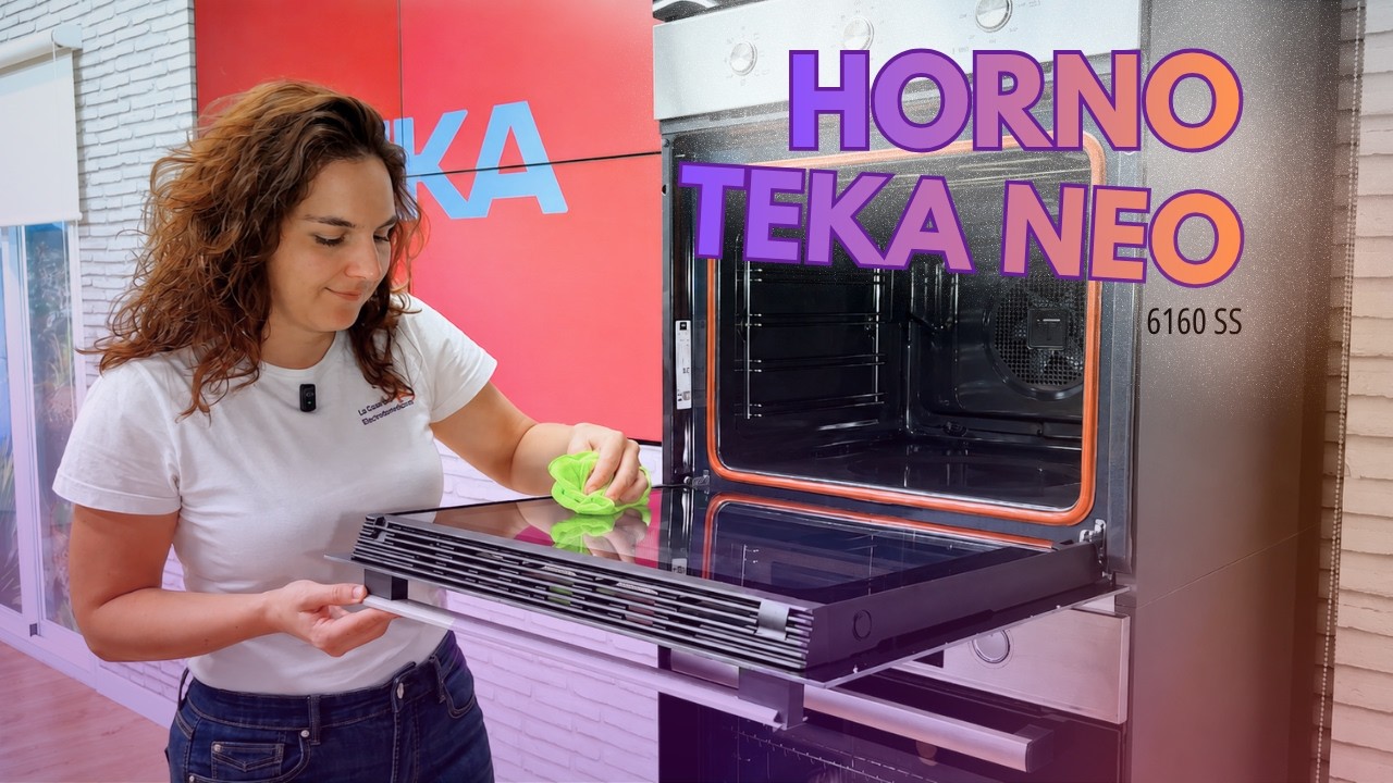 ♨ Teka NEO HSB 6160 | Horno Multifunción 70 litros, 6 funciones de cocción y joya integrada