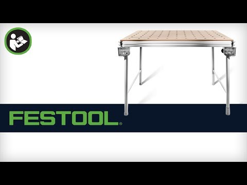 Festool MFT/3 Portable Workbench - Setup and Applications