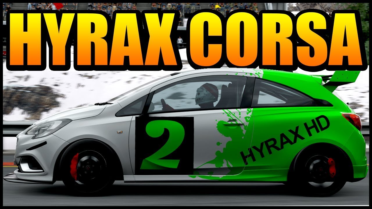 The HyraxHD VAUXHALL CORSA Design | Forza Motorsport 7!