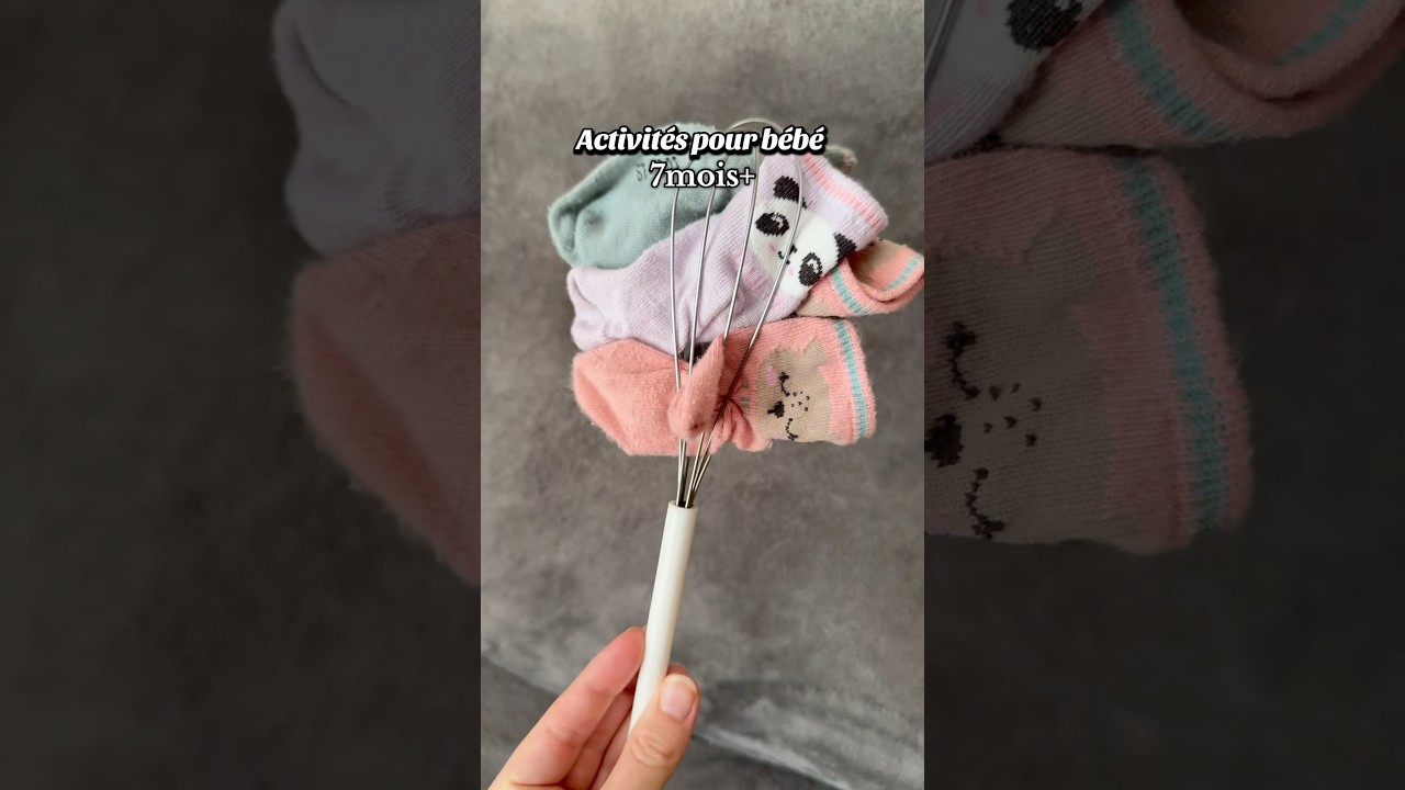 Activités pour bébé 👶🏻 Facile à réaliser 