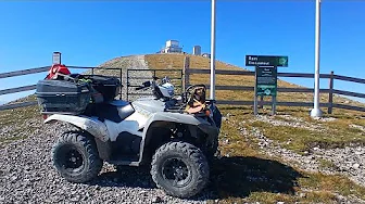 Nordegg ram firetower lookout mountain views the best n  quad trip Rocky mountain house alberta 🇨🇦 