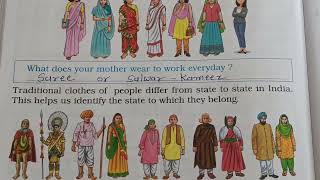 Standard 2 EVS Unit 3 Chapter 6 The Clothes We Wear Environment Education Book 2 