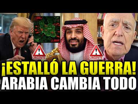 🚨URGENT: WAR WITH IRAN HAS ERUPTED! SAUDI ARABIA ASKED TRUMP TO ATTACK! RUCKAUF BREAKS DOWN THE L...