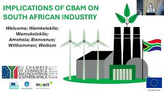 Implications of the Carbon Border Adjustment Mechanism (CBAM) on South African Industry.
