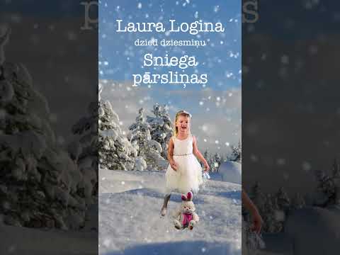 Sniega pārsliņas dzied Laura Logina (4 gadi)