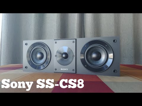 Sony SS-CS8 Unboxing and look inside!