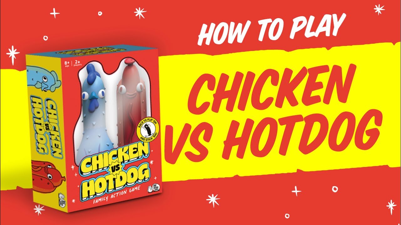 How To Play Chicken VS Hotdog, Board Games
