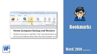 Using Bookmarks in Word - استخدام البوك مارك او المرجعية فى الورد - www.officeawy.com