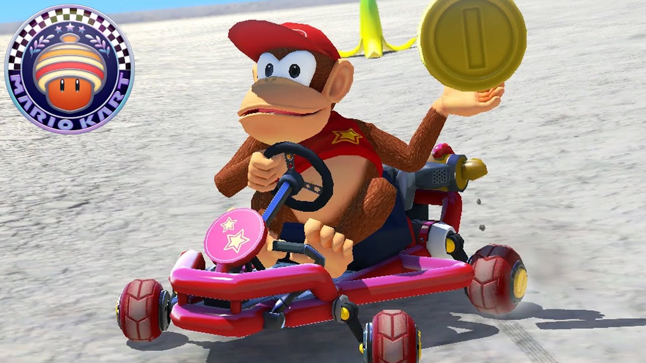 Mario Kart 8 Deluxe DLC - 150cc Acorn Cup (Diddy Kong Gameplay)