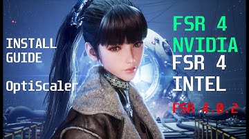 How to install FSR 4.0.2 on Nvidia or Intel Graphics cards! Also FSR 4 Balanced vs DLSS 4 Quality