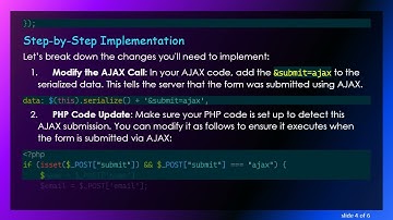 Resolving AJAX Form Submission Issues: A Clear Solution