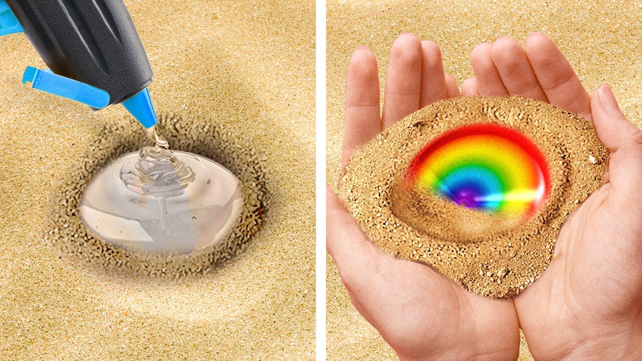 ไอเดียศิลปะสีรุ้งเพื่อเพิ่มสีสันให้ชีวิตของคุณ