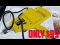 $99 Harbor Freight Chicago Electric stud welder dent puller review and full use