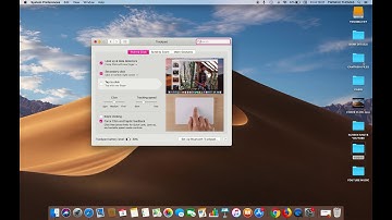 HOW TO CHANGE THE SETTINGS OF SECONDARY CLICK (TRACKPAD) IN MAC OS MOJAVE