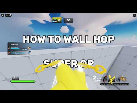 How to WALLHOP In Roblox Rivals! (After Nerf)