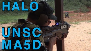 Working Halo MA5D Assault Rifle