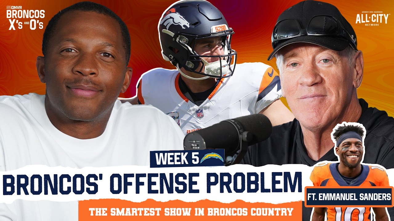 Bo Nix & The Offense's PROBLEM, Injuries, Play Calling + More | Broncos X & O's ft. Emmanual Sanders