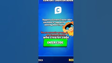 whos creator code should we use 🤔 #brawlstars