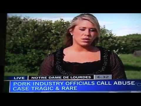 CTV Winnipeg coverage of case of 2000 pigs starved...