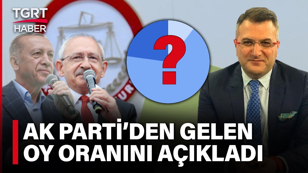 ⁣Cem Küçük AK Partili Yetkililerden Aldığı Seçim Sonucu Tahminini TGRT Haber’de Açıkladı