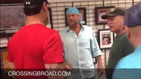 Mitch Williams confronts Lenny Dykstra