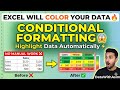 Conditional Formatting in Excel 😱 | Highlight Data Automatically ⚡ | Full Tutorial