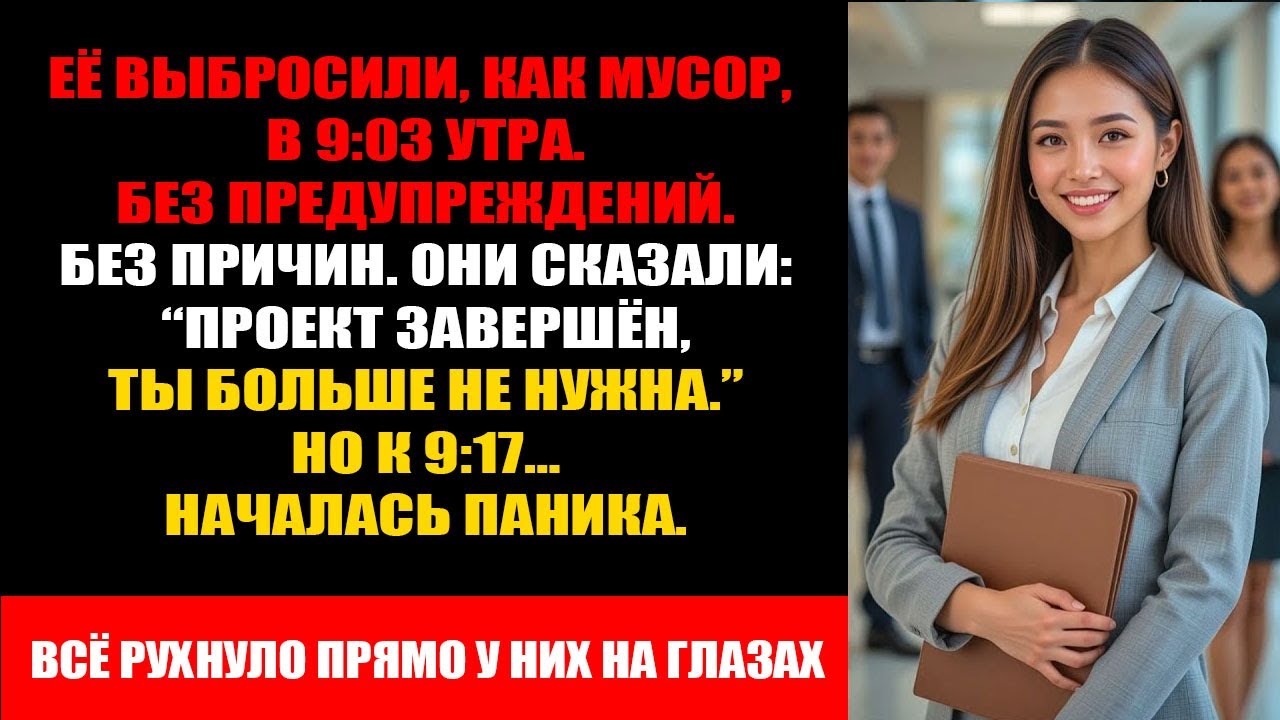 В 9:03 утра меня уволили, а в 9:17 их прототип на 450 миллионов уже принадлежал только мне.