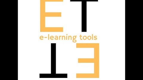 E.T. - E-learning Tools - Introduction