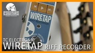 Wiretap Riff Recorder TC Electronic