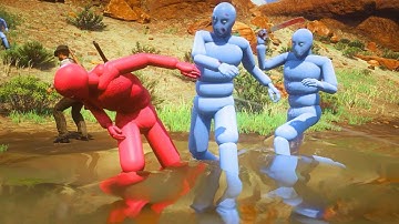 NPC Euphoria Physics! - RED DEAD REDEMPTION 2   NPC Wars #60