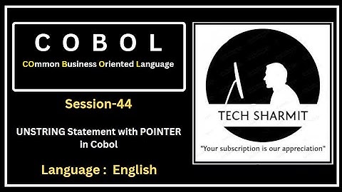 UNSTRING Statement with Pointer | UNSTRING Statement in COBOL  | Cobol |