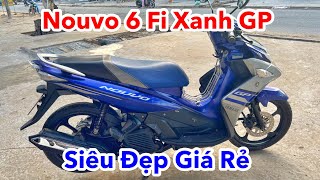 Yahama Nouvo 6 Fi màu xanh GP 2016 biển 29X1  39325  2banhvn