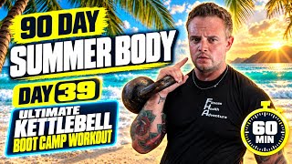 39:🔥KETTLEBELL BOOT CAMP🔥Cardio HIIT, Strength & Abs