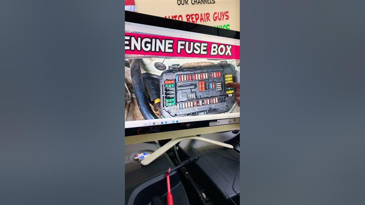 BMW 4 Series Why Trunk not Open Fuse #bmw #f32 #bmwf33 #f36 #shorts #