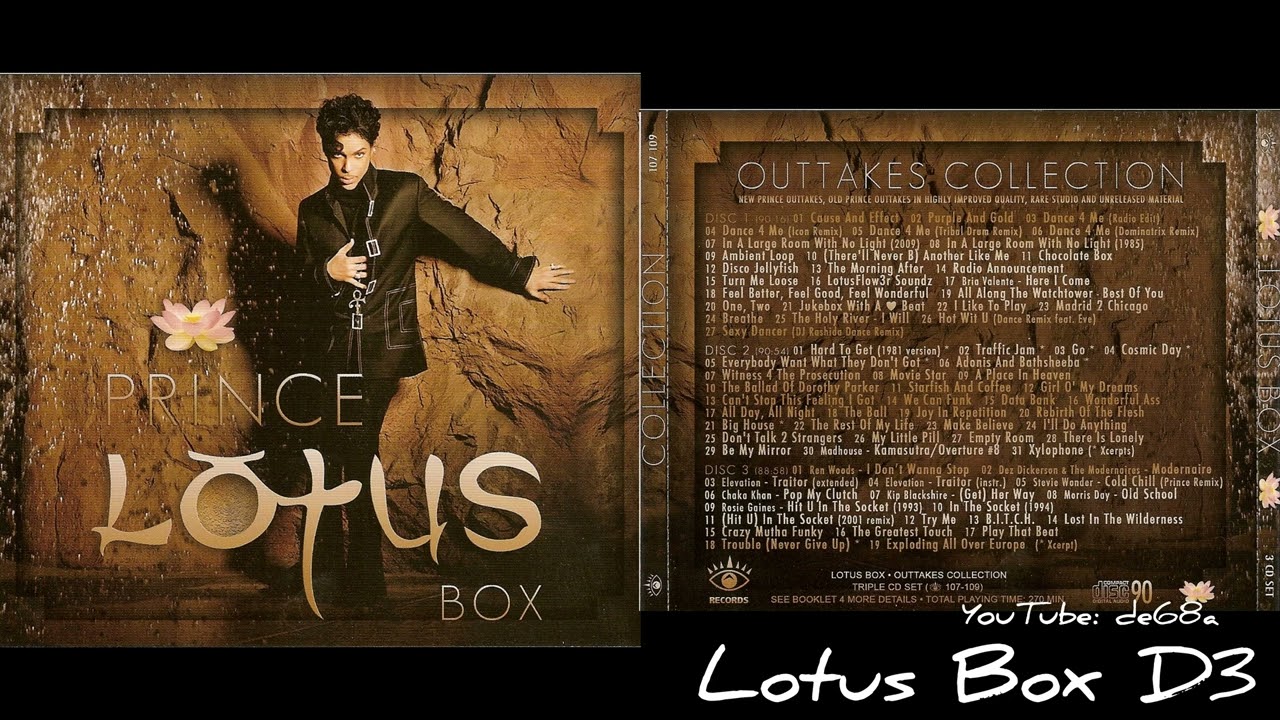 Prince - Lotus Box D3 (Out-Takes Compilation) - YouTube