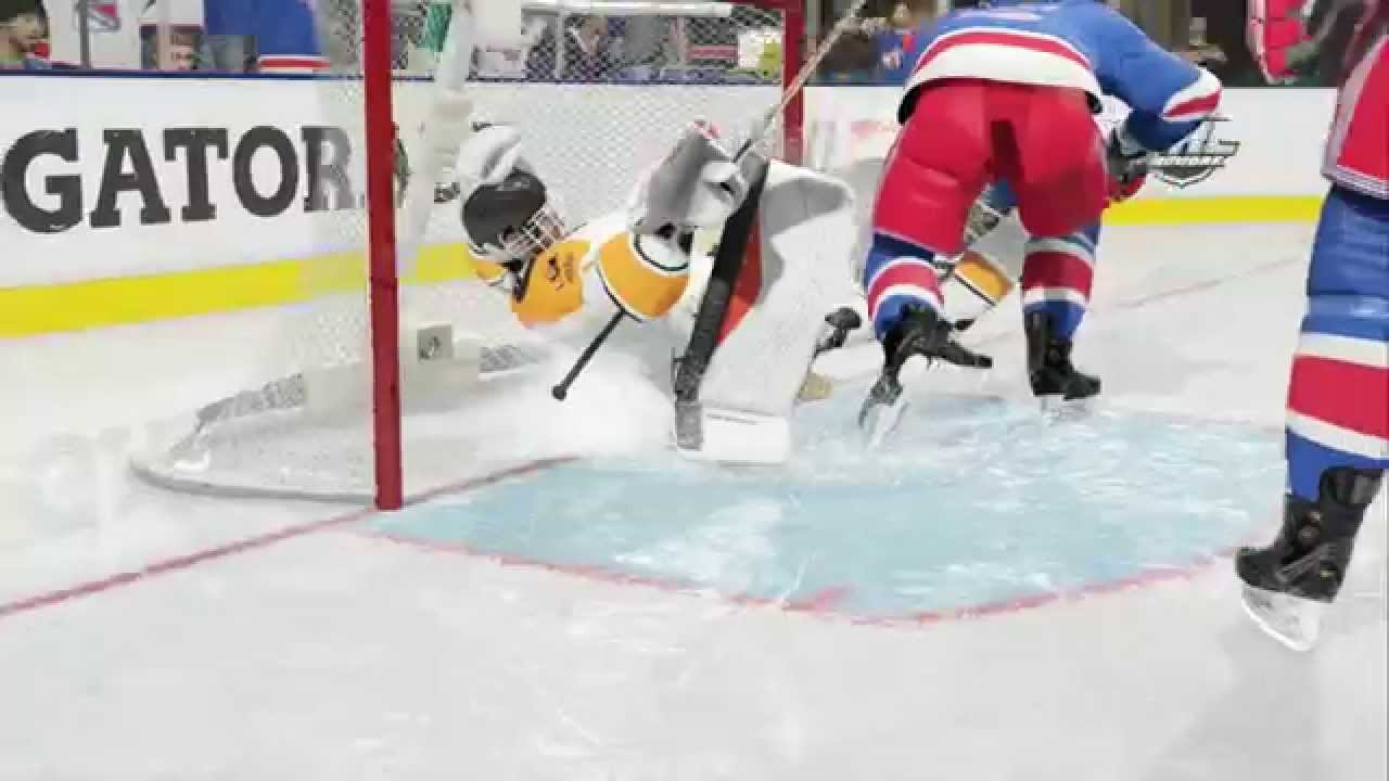 HUGE PLAYERS vs. SMALL PLAYERS CAN I SCORE 40 GOALS IN NHL? YouTube