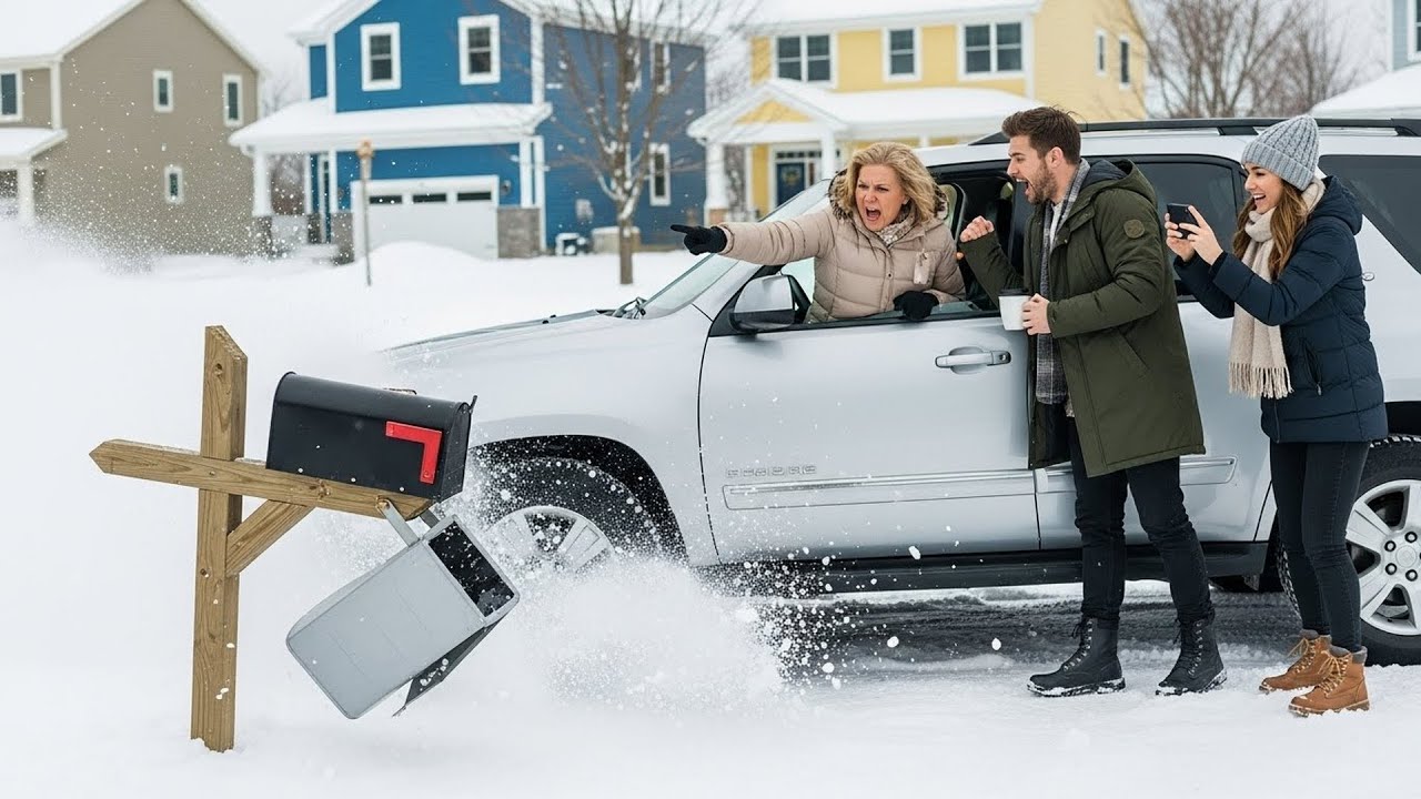 HOA Karen Hit My Mailbox With Her Car in the Snow, Then Billed Me for Her Damage