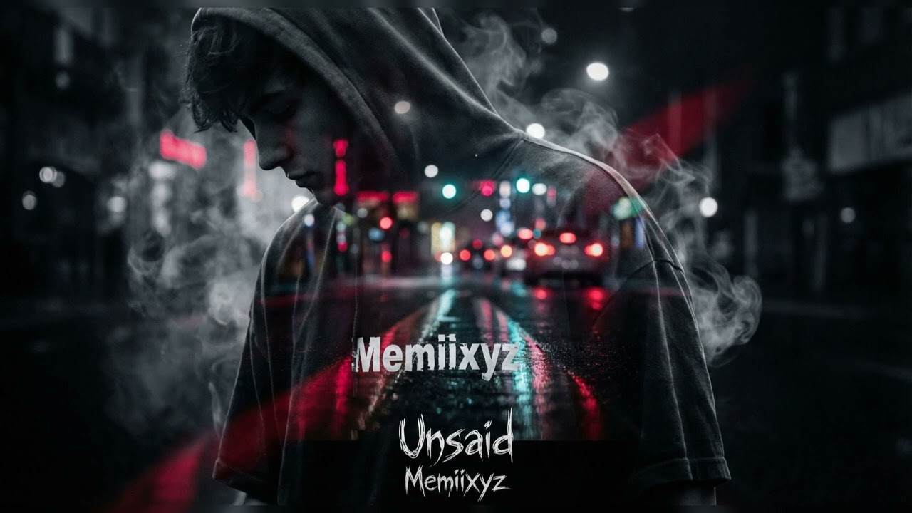 Unsaid - Memiixyz | Official Audio | Sad Emo Rap Heartbreak Song | Melodic Poetic Rap | New Rap Song