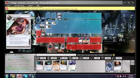 Android: Netrunner Parasite Gabe vs Cerebral Imaging OCTGN