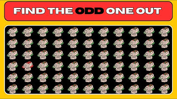 🧐 Find the Odd One Out in 5 Seconds! | Can You Beat This Challenge? 