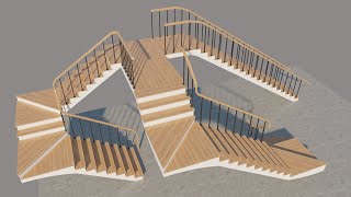 Cách Dựng Cầu Thang Trong Sketchup | Create Stairs In Sketchup | Sketchup Tutorial #15