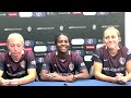 Brianna Pinto, Frankie Tagliaferri, and Brittany Ratcliffe post-match presser | Courage 6-0 Spirit