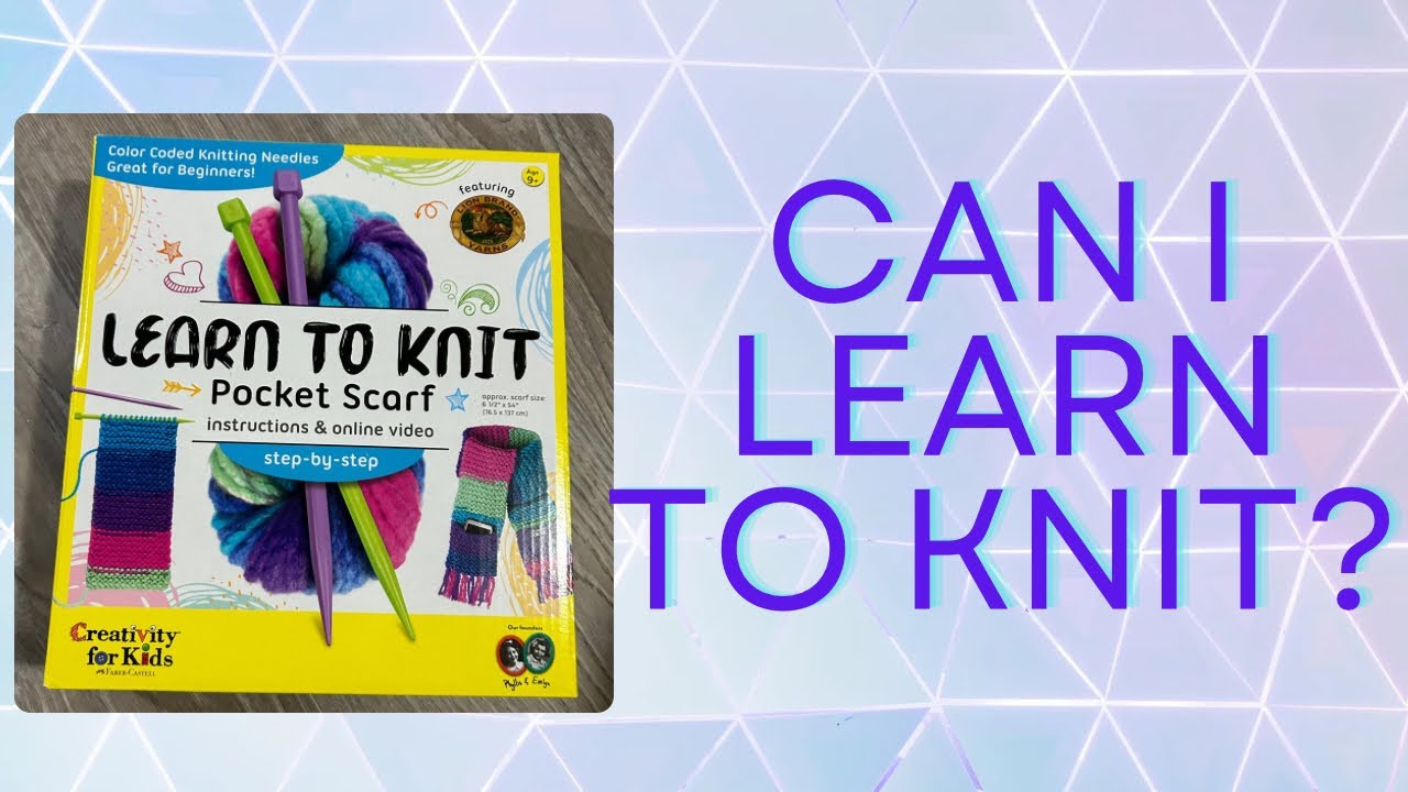 Can I learn to knit? Part 1
