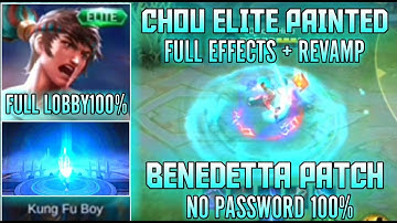 NEW CHOU KING OF MUAI THAI PAINTED SCRIPT| FULL EFFECTS| NO PASSWORD| PATCH BENEDETTA|×BACKUP FILE